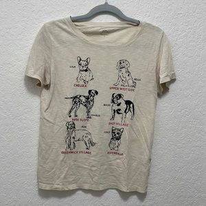 JCREW Size S graphic T-shirt
